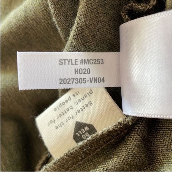 Madewell Green Highpoint Dolman Sleeve Pull On Shirt. 
Size XS. New With Tags. - Picture 11 of 11